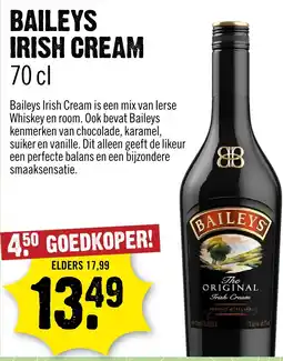 Dirck 3 Bacardi Baileys Irish Cream aanbieding