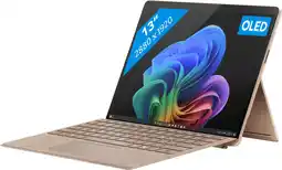 Coolblue Microsoft Surface Pro 11 Snapdragon X Elite / 16GB / 512GB Dune (No PS) aanbieding