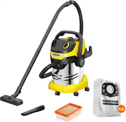 Coolblue Karcher WD 4 S V-20/5/22 + Karcher Stofzuigerzak voor WD 4/5/6 (4x) aanbieding