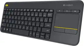 Coolblue Logitech K400 Plus Wireless Touch Zwart QWERTY aanbieding
