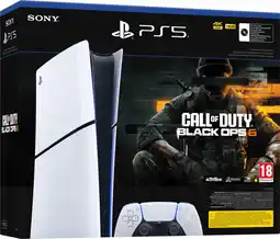 Coolblue PlayStation 5 Slim Digital Edition + Call of Duty: Black Ops 6 aanbieding