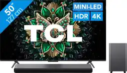 Coolblue TCL 50 QD Mini-led C61K (2025) + TCL S55H 2.1 Soundbar aanbieding