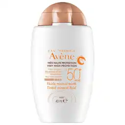 Douglas Avène Solaire Tinted Minreal Fluid SPF50+ aanbieding