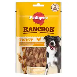 Zooplus Pedigree Ranchos Twists - Voordeelpakket: Kip 8 x 60 g aanbieding