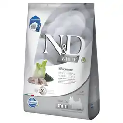 Zooplus Farmina N&D Dog Adult Mini White met zeebaars, venkel & Spirulina - Voordeelpakket: 2 x 5 kg aanbieding