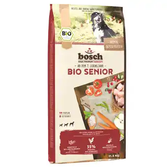 Zooplus 2x11,5kg bosch Bio Senior Hondenvoer aanbieding