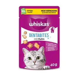 Zooplus Whiskas Dentabites - Voordeelpakket met Kip (6 x 40 g) aanbieding