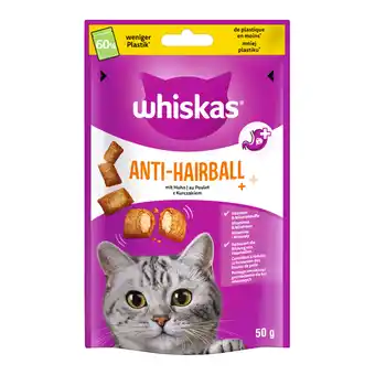 Zooplus Whiskas Anti-Hairball - Voordeelpakket 6 x 50 g aanbieding