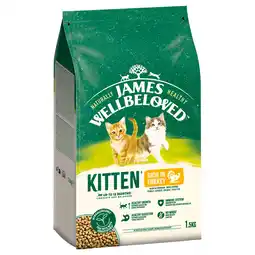 Zooplus James Wellbeloved Kitten Hypoallergenic Kalkoen & Rijst - Voordeelpakket: 3 x 1,5 kg aanbieding