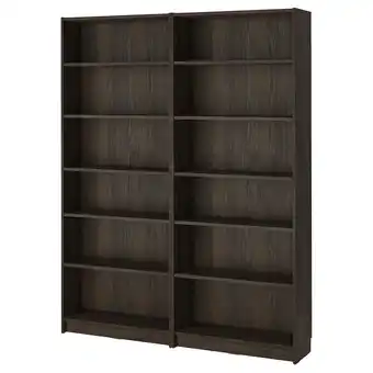IKEA Donkerbruine billy boekenkast met meerdere planken aanbieding