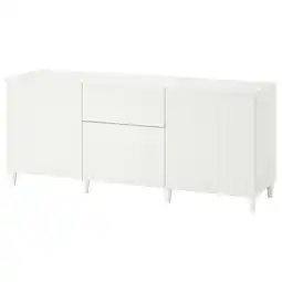 IKEA Een wit bestÅ dressoir met vierkante poten en verstelbare planken voor veelzijdige opslag aanbieding