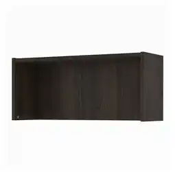 IKEA Billy opbergmeubel voor wandmontage, donkerbruin, modern aanbieding