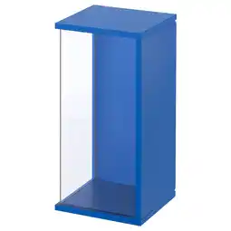 IKEA Ikea brännbol blauwe vitrinekast verticale rechthoek aanbieding