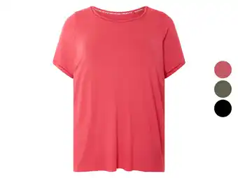 Lidl esmara Dames T-shirt - plus size aanbieding