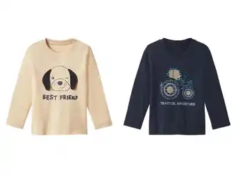 Lidl lupilu Kinder shirt met lange mouwen aanbieding