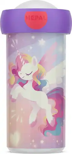 Intratuin Mepal drinkbeker Campus Unicorn Glow 300 ml aanbieding