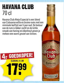 Dirck 3 Havana club aanbieding
