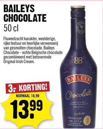 Dirck 3 Baileys chocolate aanbieding