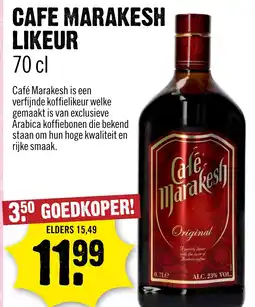 Dirck 3 Cafe marakesh likeur aanbieding