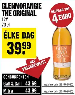 Dirck 3 Glenmorangie the original aanbieding