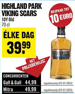 Dirck 3 Highland park viking scars aanbieding