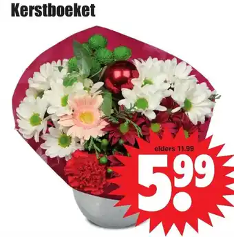 Dirk Kerstboeket aanbieding