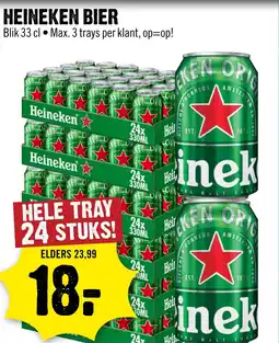 Dirck 3 Heineken bier aanbieding