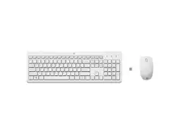 MediaMarkt HP 230 Wrl Mouse And Keyboard White aanbieding