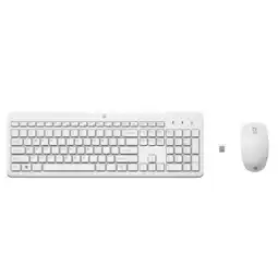 MediaMarkt HP 230 Wrl Mouse And Keyboard White aanbieding