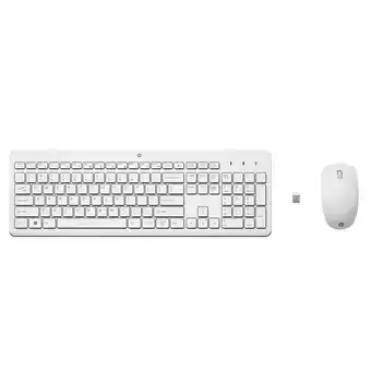MediaMarkt HP 230 Wrl Mouse And Keyboard White aanbieding