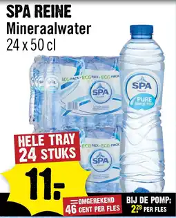 Dirck 3 SPA REINE Mineraalwater aanbieding