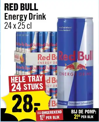 Dirck 3 RED BULL aanbieding
