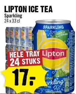 Dirck 3 Lipton ice tea Sparkling aanbieding