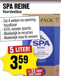 Dirck 3 Spa reine Voordeelbox aanbieding
