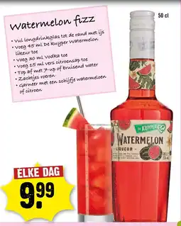 Dirck 3 Watermelon fizz DE kuyper aanbieding
