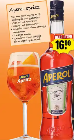 Dirck 3 Aperol aanbieding