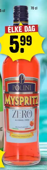 Dirck 3 Polini myspritz zero aanbieding