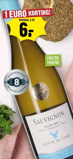 Dirck 3 Sauvignon val de loire aanbieding