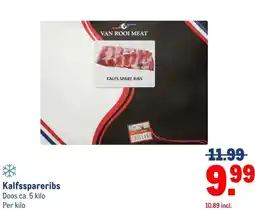 Makro Kalfsspareribs aanbieding