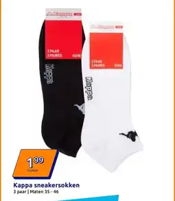 Action Kappa sneakersokken aanbieding