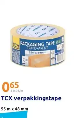 Action TCX verpakkingstape aanbieding