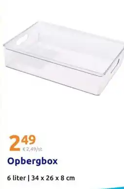 Action Opbergbox aanbieding