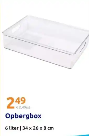 Action Opbergbox aanbieding