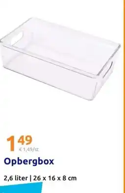 Action Opbergbox aanbieding
