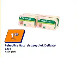 Action Palmolive Naturals zeepblok Delicate Care aanbieding