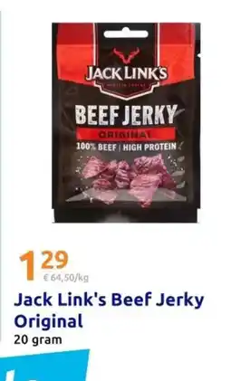 Action Jack Link's Beef Jerky Original aanbieding