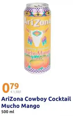 Action AriZona Cowboy Cocktail Mucho Mango aanbieding
