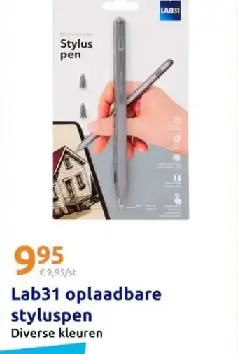 Action Lab31 oplaadbare styluspen aanbieding