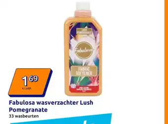 Action Fabulosa wasverzachter Lush Pomegranate aanbieding
