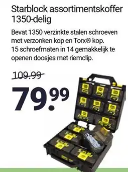 Inter Chalet Starblock assortimentskoffer aanbieding